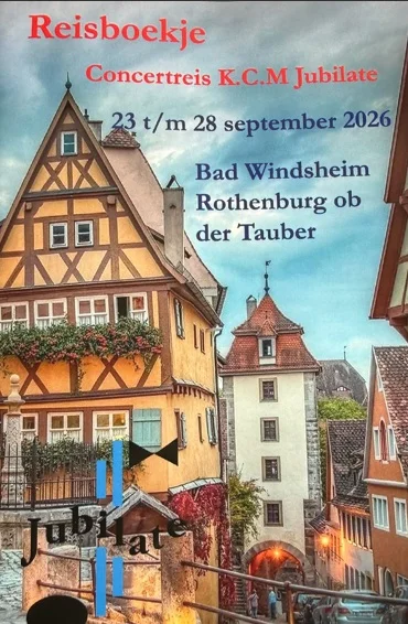 Concertreis Duitsland Bad Windsheim 2026